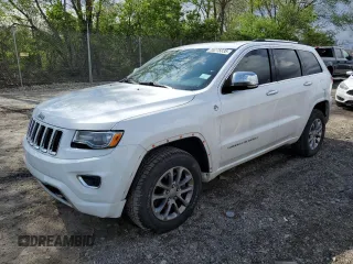 2015 Jeep Grand Cherokee High Altitude with VIN 1C4RJFCM0FC243594, listed as a Copart auction lot 55275035 with 92,678 mi miles and Salvage title. Bid and sale history available at DreamBid. Image 1.