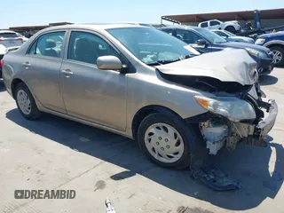 2009 Toyota Corolla with VIN 2T1BU40E09C185833, listed as a IAAI auction lot 41985654 with 138,637 mi miles. Bid and sale history available at carsss.com. Image 1.
