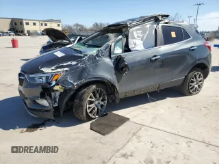 2018 Buick Encore Sport Touring with VIN KL4CJ1SB0JB519791, listed as a Copart auction lot 47523755 with Not Provided miles and Salvage Title. Bid and sale history available at carsss.com. Image 1.