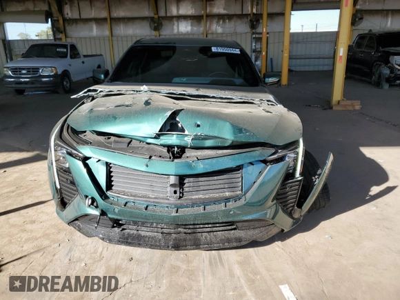 2025 Cadillac CT5 Premium Luxury with VIN 1G6DN5RK9S0106523, listed as a Copart auction lot 81950944 with 158 mi miles and Salvage title. Bid and sale history available at DreamBid. Image 5.