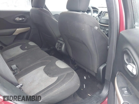 2017 Jeep Cherokee Sport with VIN 1C4PJMAB1HD225079, listed as a IAAI auction lot 40998022 with 128,690 mi miles and . Bid and sale history available at DreamBid. Image 8.