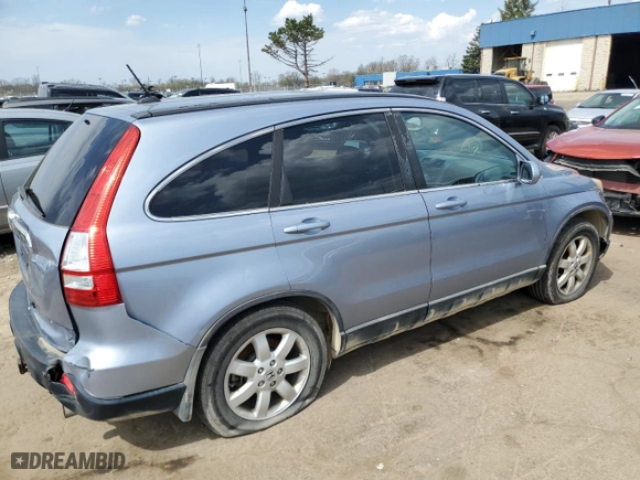 2009 Honda CR-V EX-L with VIN 5J6RE487X9L067485, listed as a Copart auction lot 54377995 with 267,032 mi miles and Clean Title. Bid and sale history available at carsss.com. Image 3.