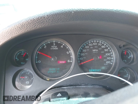 2008 Chevrolet Tahoe 1LT with VIN 1GNFC13008R259055, listed as a IAAI auction lot 42515431 with 277,877 mi miles and . Bid and sale history available at DreamBid. Image 7.