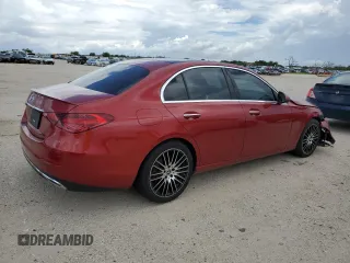 2023 Mercedes-Benz C 300 z VIN W1KAF4GB7PR103025, wystawiony jako Copart lot #62902094 z przebiegiem 38 145 mil mil oraz Szkoda całkowita • Salvage title. Historia ofert i sprzedaży dostępna na DreamBid. Obrazek 3.