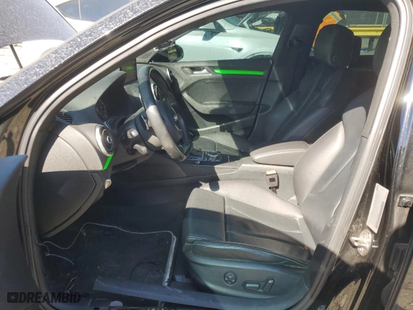 2016 Audi S3 Premium Plus with VIN WAUB1GFF5G1102888, listed as a Copart auction lot 45760995 with 102796 miles and Salvage Title. Bid and sale history available at carsss.com. Image 7.