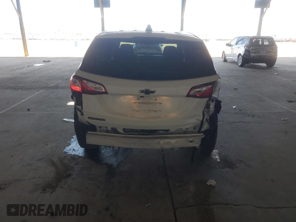 2020 Chevrolet Equinox LT with VIN 2GNAXJEV9L6174520, listed as a Copart auction lot 60227155 with 58,057 mi miles and Salvage title. Bid and sale history available at DreamBid. Image 6.