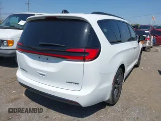 2023 Chrysler Pacifica Limited with VIN 2C4RC1GG6PR540220, listed as a IAAI auction lot 42009535 with 29,339 mi miles and . Bid and sale history available at DreamBid. Image 4.
