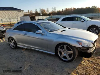 2008 Mercedes-Benz CL-Class V8 with VIN WDDEJ71X28A017420, listed as a Copart auction lot 76938484 with 81,523 mi miles and Salvage Title. Bid and sale history available at carsss.com. Image 4.