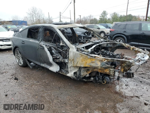 2024 Cadillac CT5 Sport z VIN 1G6DU5RK9R0123044, wystawiony jako Copart lot #81665724 z przebiegiem Nie podano mil oraz Szkoda całkowita • Salvage title. Historia ofert i sprzedaży dostępna na DreamBid. Obrazek 4.