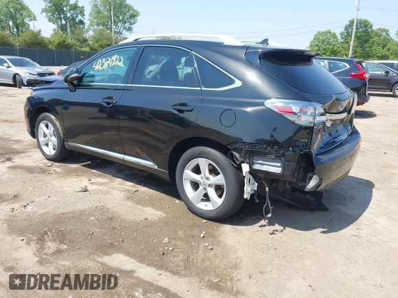 2011 Lexus RX 350 with VIN 2T2BK1BA2BC115184, listed as a IAAI auction lot 42384922 with 114,574 mi miles and . Bid and sale history available at DreamBid. Image 3.