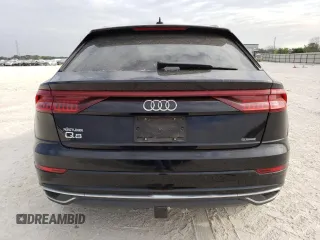 2019 Audi Q8 Premium Plus with VIN WA1BVAF17KD046754, listed as a Copart auction lot 44121753 with 56,488 mi miles. Bid and sale history available at carsss.com. Image 6.