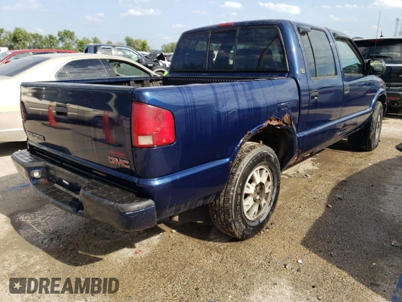 2002 GMC Sonoma SLS with VIN 1GTDT13W42K198720, listed as a Copart auction lot 59402374 with 106,175 mi miles and Salvage Title. Bid and sale history available at carsss.com. Image 3.