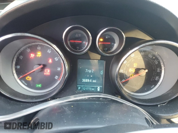 2012 Buick Regal with VIN 2G4GT5GK7C9179878, listed as a Copart auction lot 75122973 with 121,773 mi miles and Salvage Title. Bid and sale history available at DreamBid. Image 9.