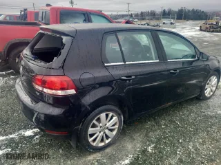 2013 Volkswagen Golf TDI w/Sunroof & Nav with VIN WVWNM7AJ4DW061607, listed as a Copart auction lot 83153834 with 115,472 mi miles and Salvage Title. Bid and sale history available at carsss.com. Image 3.