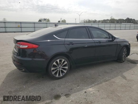 2020 Ford Fusion SE with VIN 3FA6P0T94LR190475, listed as a Copart auction lot 49952925 with 98,688 mi miles and Salvage title. Bid and sale history available at DreamBid. Image 3.