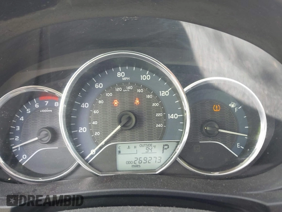 2016 Toyota Corolla L with VIN 5YFBURHE4GP467374, listed as a IAAI auction lot 42254390 with 269,273 mi miles and . Bid and sale history available at DreamBid. Image 7.
