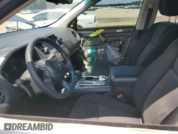 2018 Nissan Pathfinder SV with VIN 5N1DR2MN6JC622252, listed as a Copart auction lot 60761295 with 54,290 mi miles and Salvage title. Bid and sale history available at DreamBid. Image 7.