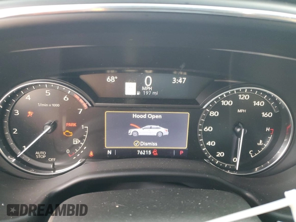 2021 Cadillac CT5 Premium Luxury with VIN 1G6DN5RK2M0125904, listed as a Copart auction lot 42701785 with 76,215 mi miles and Salvage title. Bid and sale history available at DreamBid. Image 9.