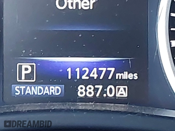 2015 Infiniti Q50 Premium with VIN JN1BV7APXFM333101, listed as a IAAI auction lot 41667109 with 112,477 mi miles and . Bid and sale history available at DreamBid. Image 16.