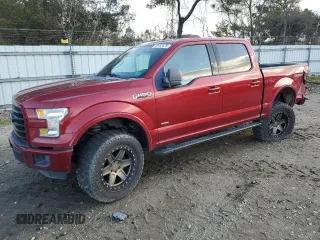 2016 Ford F-150 XL with VIN 1FTEW1CP2GKD09566, listed as a Copart auction lot 49182475 with 117,130 mi miles and Salvage Title. Bid and sale history available at carsss.com. Image 1.