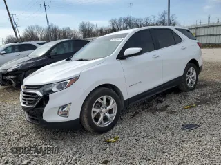 2021 Chevrolet Equinox LT with VIN 3GNAXKEV8MS112096, listed as a Copart auction lot 47725025 with 43,106 mi miles and Salvage Title. Bid and sale history available at DreamBid. Image 1.