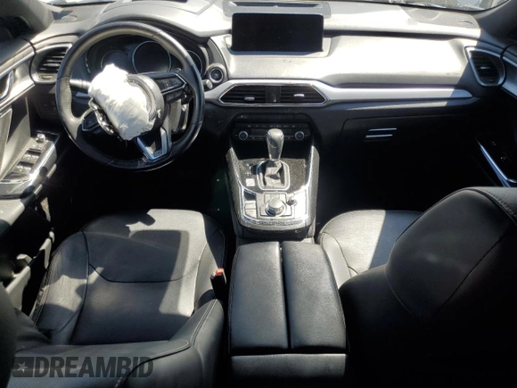 2021 Mazda CX-9 Carbon Edition with VIN JM3TCADYXM0519399, listed as a Copart auction lot 52714565 with 72,765 mi miles and Salvage title. Bid and sale history available at DreamBid. Image 8.