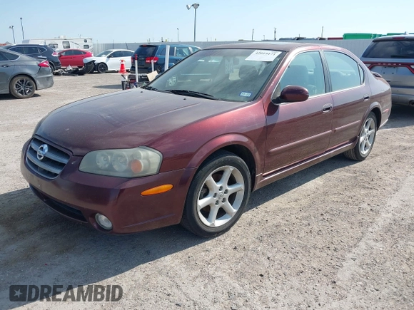 2003 Nissan Maxima SE with VIN JN1DA31D93T517109, listed as a IAAI auction lot 42019171 with 168,494 mi miles and . Bid and sale history available at DreamBid. Image 2.