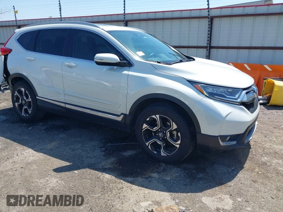2018 Honda CR-V Touring with VIN 2HKRW2H93JH686298, listed as a IAAI auction lot 41979786 with 100,087 mi miles. Bid and sale history available at carsss.com. Image 1.
