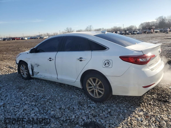 2017 Hyundai Sonata 2.4L with VIN 5NPE24AF8HH561099, listed as a Copart auction lot 48686215 with 124,523 mi miles and Salvage Title. Bid and sale history available at carsss.com. Image 2.