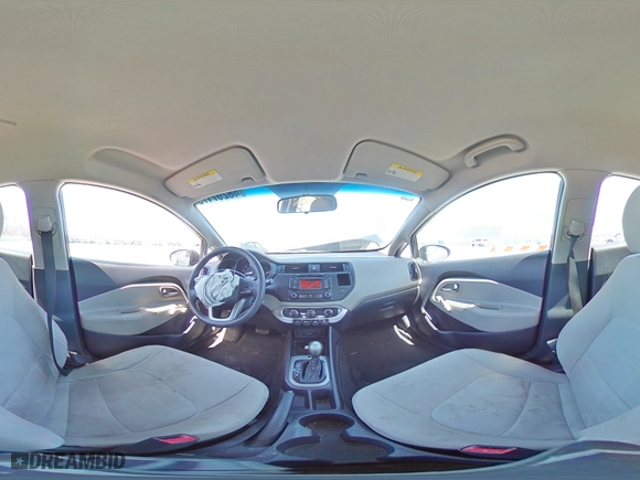 2013 Kia Rio LX with VIN KNADM5A30D6311763, listed as a Copart auction lot 48207175 with 125,114 mi miles and Salvage Title. Bid and sale history available at carsss.com. Image 12.