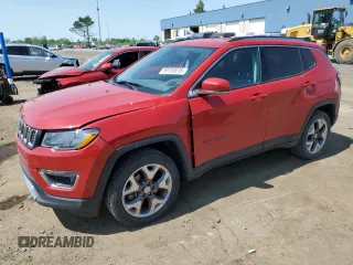 2021 Jeep Compass Limited with VIN 3C4NJDCB4MT519570, listed as a Copart auction lot 59193815 with 109,799 mi miles and Clean title. Bid and sale history available at DreamBid. Image 1.