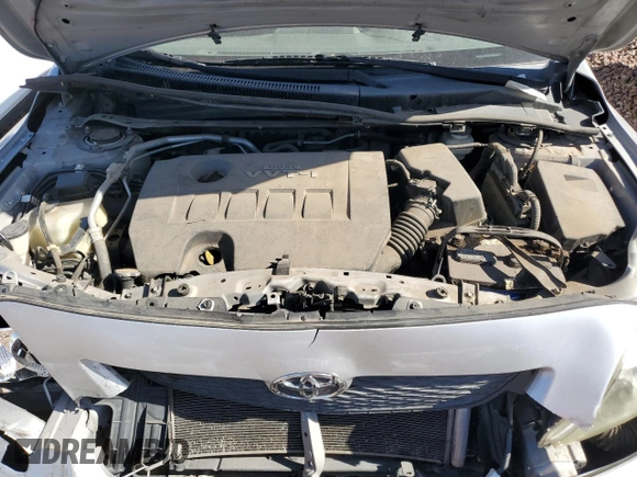 2010 Toyota Corolla with VIN 1NXBU4EE2AZ284665, listed as a Copart auction lot 52611635 with 163,345 mi miles and Salvage Title. Bid and sale history available at carsss.com. Image 11.