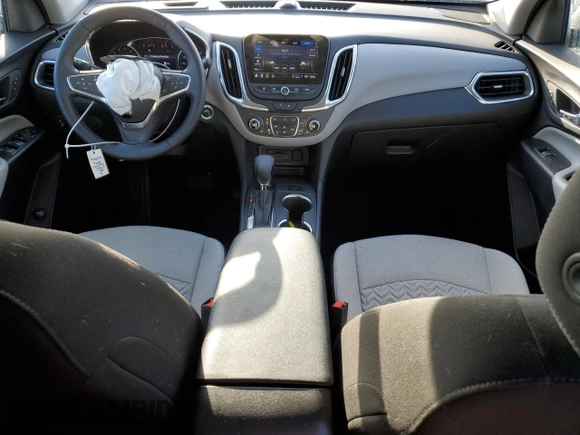 2024 Chevrolet Equinox LT with VIN 3GNAXUEG7RL332599, listed as a Copart auction lot 50180535 with 8,723 mi miles and Salvage Title. Bid and sale history available at DreamBid. Image 8.