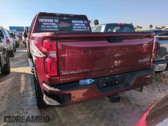 2020 Chevrolet Silverado 3500HD High Country z VIN 1GC4YVEY9LF307688, wystawiony jako Copart lot #74640654 z przebiegiem 68 243 mil mil oraz Nie do naprawy • Non repairable. Historia ofert i sprzedaży dostępna na DreamBid. Obrazek 6.