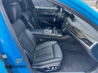 2017 BMW 7 Series 750i with VIN WBA7F0C34HGM22159, listed as a Copart auction lot 50847125 with 79,952 mi miles and Salvage Title. Bid and sale history available at carsss.com. Image 7.