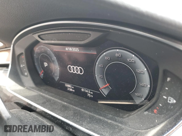 2019 Audi A8 L with VIN WAU8DAF83KN010101, listed as a Copart auction lot 52979775 with 32,882 mi miles and Salvage Title. Bid and sale history available at carsss.com. Image 9.