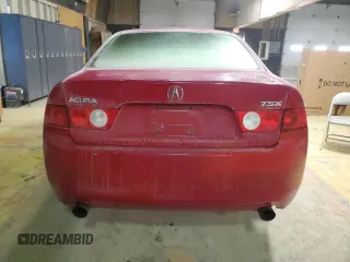 2004 Acura TSX w/Navigation with VIN JH4CL96994C003450, listed as a Copart auction lot 42313185 with 216,477 mi miles and Salvage Title. Bid and sale history available at carsss.com. Image 6.