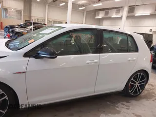 2017 Volkswagen Golf GTI S with VIN 3VW447AU5HM030228, listed as a IAAI auction lot 41497809 with 75,101 mi miles. Bid and sale history available at carsss.com. Image 15.