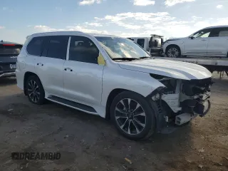 2021 Lexus LX 570 z VIN JTJDY7AX2M4347985, wystawiony jako Copart lot #50551935 z przebiegiem 59 197 mil mil oraz Szkoda całkowita • Salvage title. Historia ofert i sprzedaży dostępna na DreamBid. Obrazek 4.