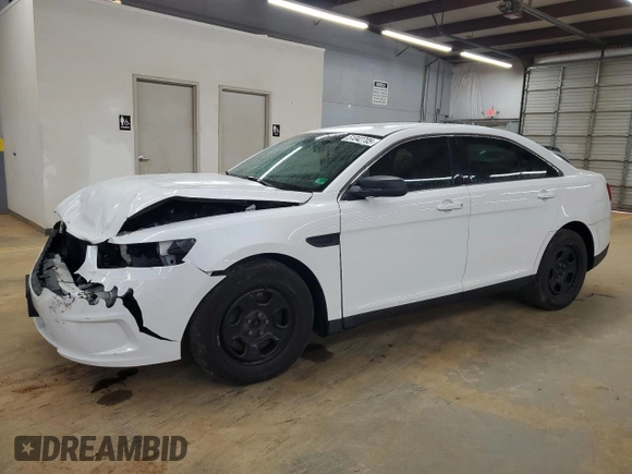 2013 Ford Sedan Police Interceptor with VIN 1FAHP2M82DG144971, listed as a Copart auction lot 51042705 with 132,242 mi miles and Salvage Title. Bid and sale history available at carsss.com. Image 1.