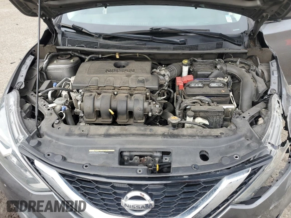 2019 Nissan Sentra SV with VIN 3N1AB7AP7KY368349, listed as a Copart auction lot 47689985 with 122,001 mi miles and Salvage Title. Bid and sale history available at DreamBid. Image 11.