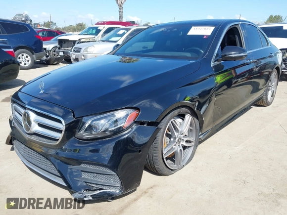 2018 Mercedes-Benz E-Class E 300 with VIN WDDZF4JB1JA320099, listed as a IAAI auction lot 41947023 with 109,868 mi miles. Bid and sale history available at carsss.com. Image 2.