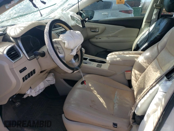 2018 Nissan Murano SV z VIN 5N1AZ2MG7JN175584, wystawiony jako Copart lot #43353675 z przebiegiem Nie podano mil oraz Nie do naprawy • Non repairable. Historia ofert i sprzedaży dostępna na DreamBid. Obrazek 7.