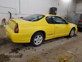 2002 Chevrolet Monte Carlo LS with VIN 2G1WW12E629309738, listed as a Copart auction lot 83078704 with 161,615 mi miles and Salvage Title. Bid and sale history available at carsss.com. Image 3.