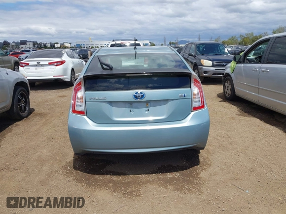 2014 Toyota Prius Four with VIN JTDKN3DU9E1808146, listed as a IAAI auction lot 42054435 with 86,915 mi miles. Bid and sale history available at carsss.com. Image 16.