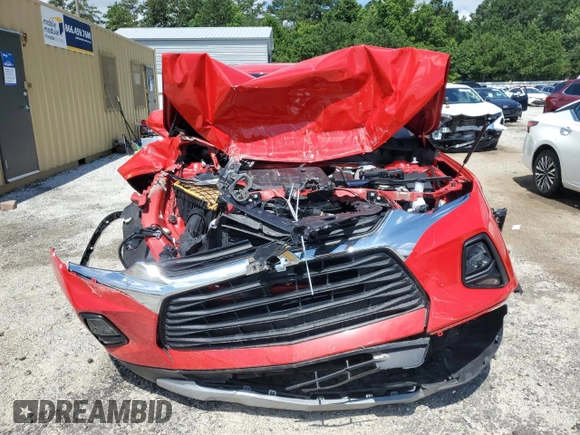 2022 Chevrolet Blazer LT with VIN 3GNKBCR42NS126975, listed as a Copart auction lot 62100955 with 23,791 mi miles and Clean title. Bid and sale history available at DreamBid. Image 5.