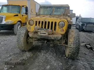 2009 Jeep Wrangler X with VIN 1J4FA24119L754391, listed as a Copart auction lot 56067805 with 118,117 mi miles and Salvage title. Bid and sale history available at DreamBid. Image 14.