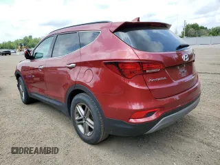2018 Hyundai Santa Fe 2.4L with VIN 5XYZU3LBXJG545614, listed as a Copart auction lot 60293875 with 306,182 mi miles and Salvage title. Bid and sale history available at DreamBid. Image 2.