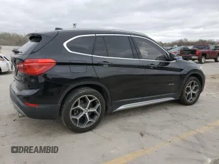 2017 BMW X1 xDrive28i with VIN WBXHT3C35H5F68752, listed as a Copart auction lot 49414675 with 114,308 mi miles and Clean Title. Bid and sale history available at carsss.com. Image 3.
