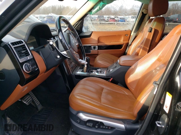 2011 Land Rover Range Rover SC Autobiography with VIN SALMP1E49BA330272, listed as a Copart auction lot 87019584 with 160,704 mi miles and Salvage title. Bid and sale history available at DreamBid. Image 7.